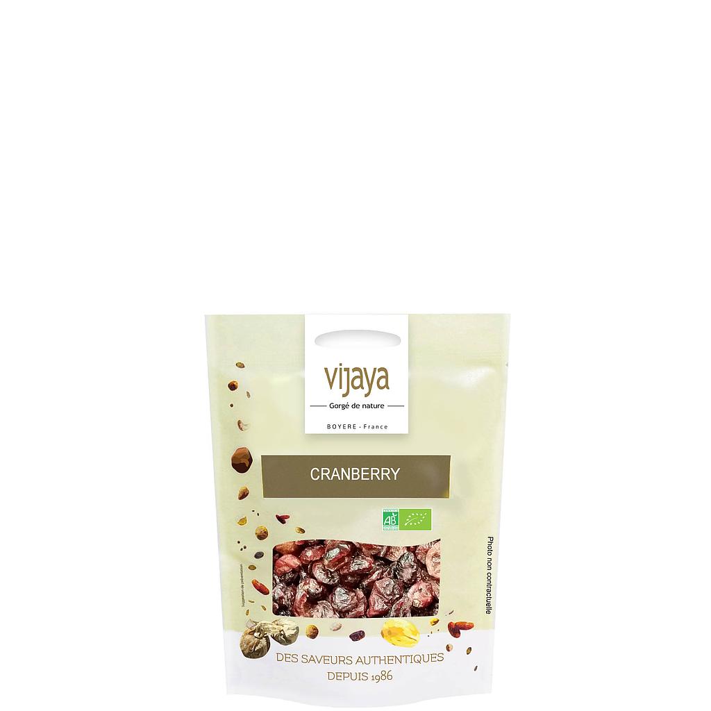 Cranberry (Canneberge) Séchée - CANADA - 125g - Bio*