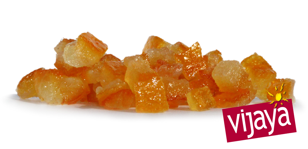 Ecorce d'Orange Confite-Cubes irréguliers-ITALIE-5 kg-6x6 mm-Bio*