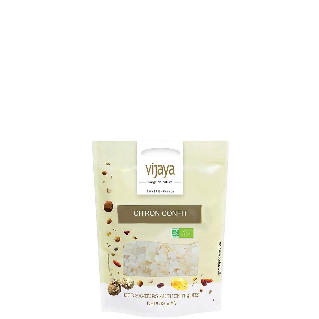 Ecorce de Citron Confit - Cubes - 125g - 6 mm - Bio*