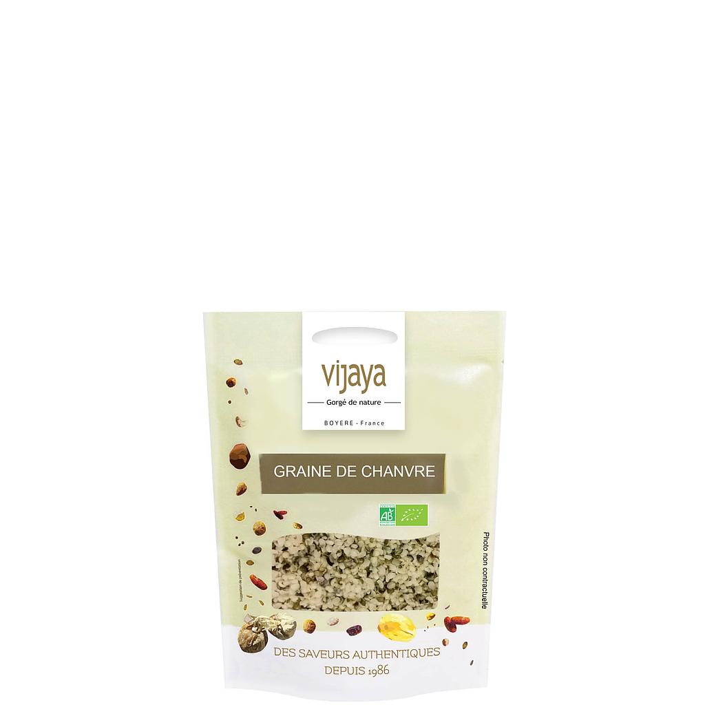 Graine de Chanvre Décortiquée - FRANCE - 125g - Bio*
