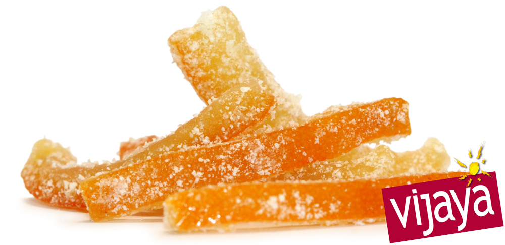 Orange Confite Enrobée de Farine de Riz - Bâtonnets - 10 kg - Bio*