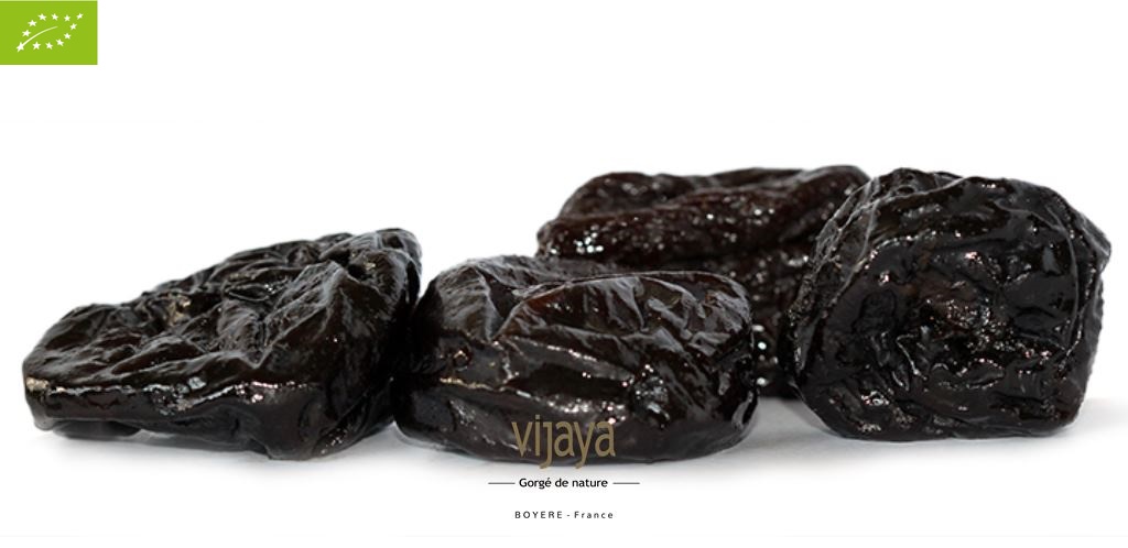 Pruneaux Dénoyautés - cal 33/44- FRANCE - 2 x 2.5kg - Bio*